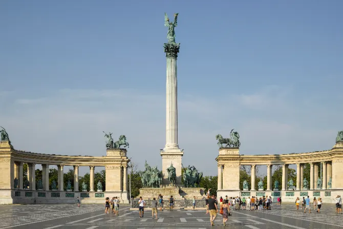 Heroes’ Square (Hősök tere), Budapest, Hungary